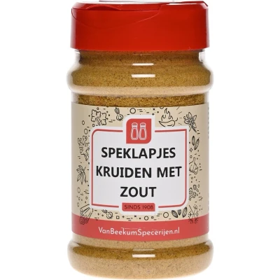 Afbeelding van Van Beekum Specerijen Speklapjes Kruiden Met Zout Strooibus 200 gram