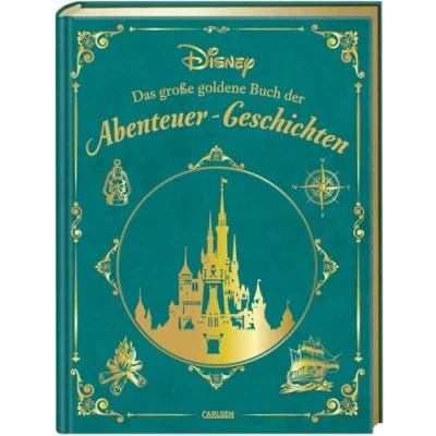 Afbeelding van Disney: Das große goldene Buch der Abenteuer Geschichten: Die spannendsten Disney Geschichten zum Vorlesen in einem liebevoll gestalteten Sammelband
