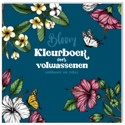 Afbeelding van Kleurboek voor volwassenen Interstat Bloom