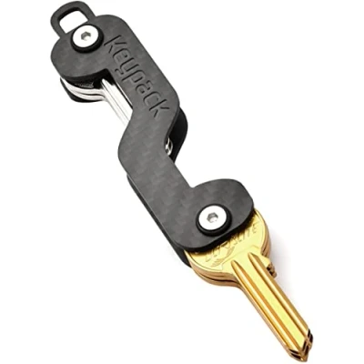 Afbeelding van Keypack Sleutelorganizer met 12 in 1 multitool Sleutelhouder voor maximaal 16 sleutels Sleutelhanger Koolstof sleuteletui