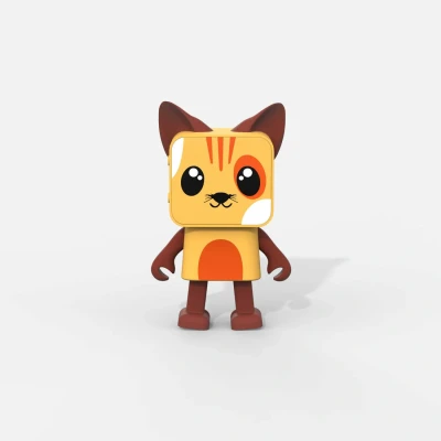 Afbeelding van Mob bluetooth speaker dancing animals poes