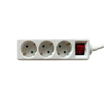 Afbeelding van Stekkerdoos BRASQ 3 voudig meter wit