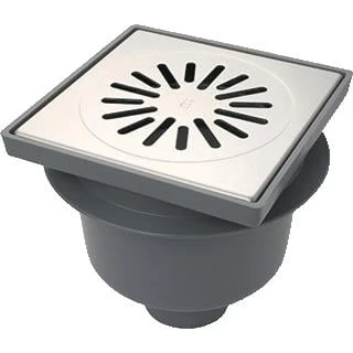 Afbeelding van Aquaberg vloerput 200 x mm rvs