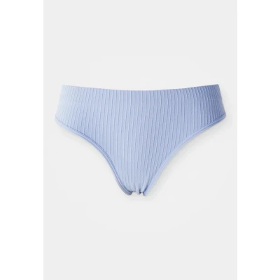 Afbeelding van Hunkemöller Dames Lingerie Hoog uitgesneden string Dianne Blauw maat XS