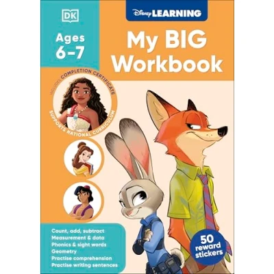 Afbeelding van Disney Learning Big Workbook Ages 6 7 (Year 2)