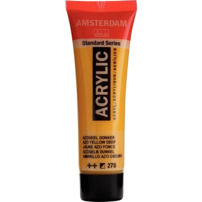 Afbeelding van Amsterdam acryl 270 azogeel donker 20 ml