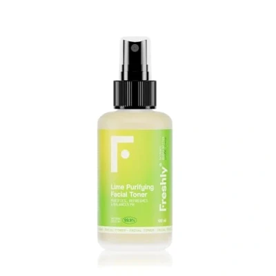 Afbeelding van Freshly Cosmetics Lime Purifying Gezichtswater voor pH balans en poriënsluiting, 100 ml