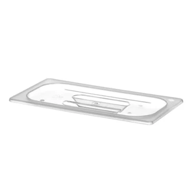 Afbeelding van HENDI Gastronorm deksel, voor GN containers polycarbonaat, temperatuurbestendig van 40 tot 110C, vaatwasmachinebestendig, stapelbaar, geur en smaakloos, 1/3, 325x176mm, polycarbonaat