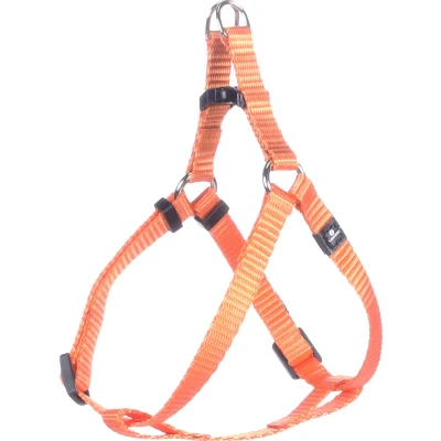 Afbeelding van Flamingo Ziggi Step&amp;go Harnas Honden Oranje Xs 20 35cm 10mm 1st 125091