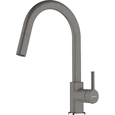 Afbeelding van Franke Lina Keukenmengkraan Stone Grey Grijs met Uittrekbare Handdouche 115.0626.057