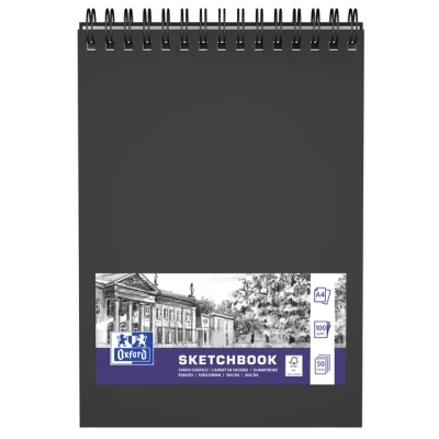 Afbeelding van Schetsboek Oxford A4 50vel 100gr spiraal