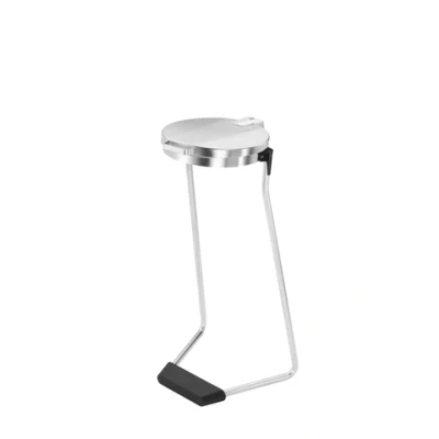 Afbeelding van Hailo MSS DESIGN XXXL Afvalzakhouder 120 l Staal (Ø x h) 355 mm 990 Zilver, Zwart 1 stuk(s)