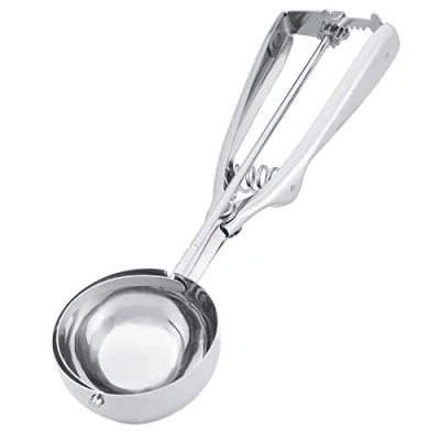 Afbeelding van Cookie Scoop Set, Tuilful Ice Cream Scoops Set van 2 met Trigger, 18/8 RVS voor Bakken, Cookie, Cream, Cupcake, Muffin, Meatball(6CM)
