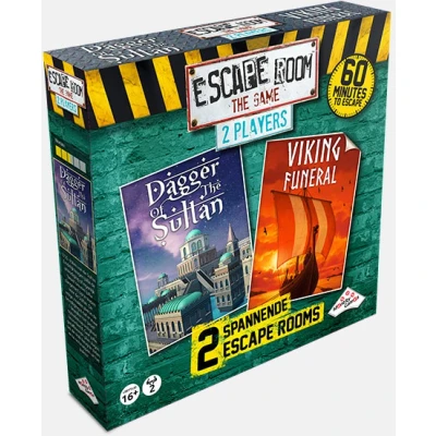 Afbeelding van Escape Room: the Game 2 Players: Dagger of Sultan &amp; Viking Funeral (NL)