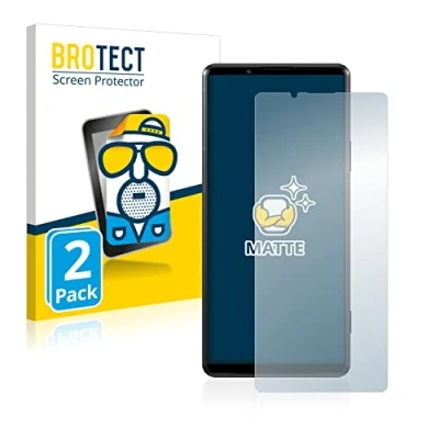 Afbeelding van BROTECT (2 Stuks) Antireflecterende Beschermfolie voor Sony Xperia Pro I Anti Glare Screen Protector, Mat, Ontspiegelend