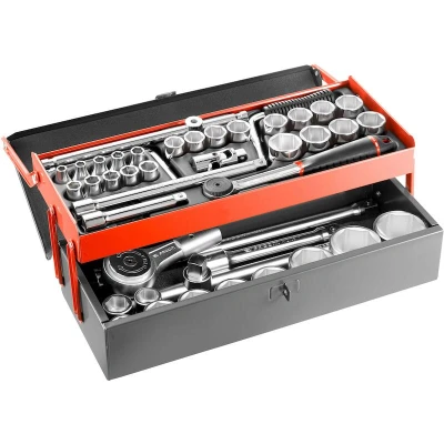 Afbeelding van Facom doppensets 1/2&quot; en 3/4&quot; van 8 tot 50 mm SK.453N