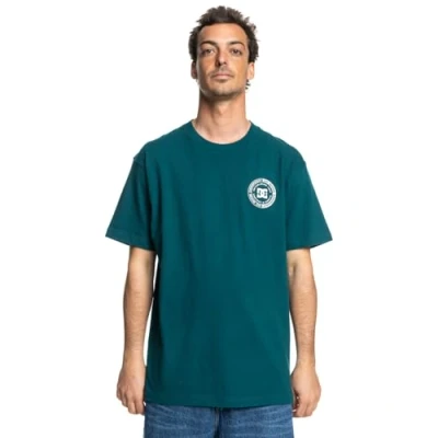Afbeelding van DC Shoes Corpo Unisex Tshirt print, Maat: XS, Deep teal