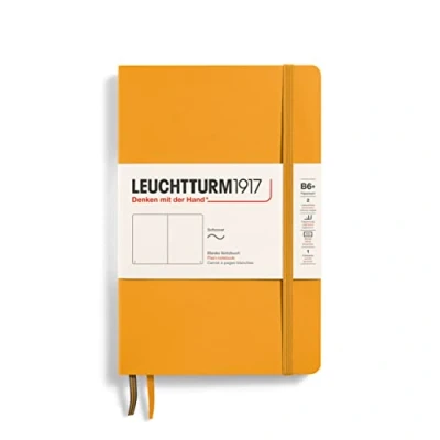 Afbeelding van Leuchtturm Notitieboek B6+ Softcover Rising Sun Blanko