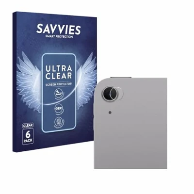 Afbeelding van Savvies (6 Stuks) Schermbeschermer voor Apple iPad Air 13&quot; WiFi Cellular 2024 (ALLEEN Camera Lens) Screen Protector Ultra Transparant