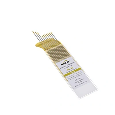 Afbeelding van 1,5% Lanthanated Tig lassen wolfraam elektroden 1/16&quot; x 7&quot; WL15 Tungsten 10 Pack