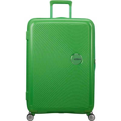 Afbeelding van American Tourister Soundbox Spinner 77 Expandable Grass Green Harde Koffer