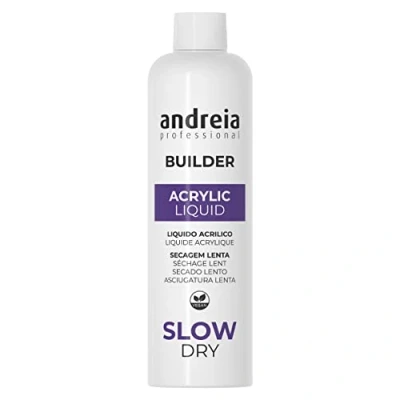 Afbeelding van Treatment for Nails Professional Builder Acrylic Liquid Slow Dry Andreia (100 ml)