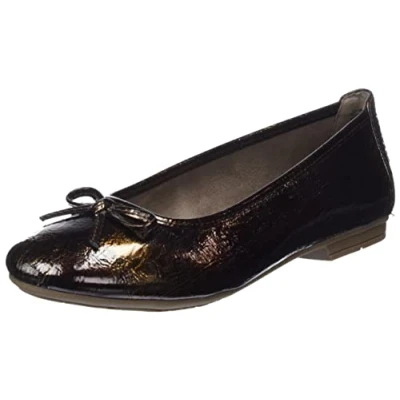 Afbeelding van Jana Softline 8 22163 29 933 Ballerina&#039;s, Copper PAT STR, 36 EU