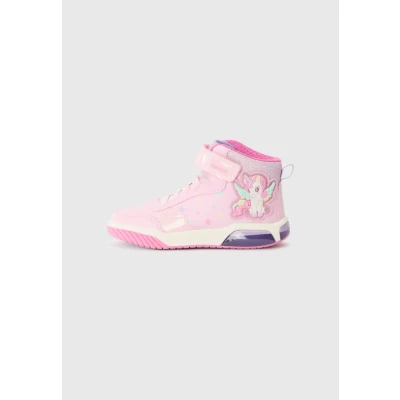 Afbeelding van Geox J INEK Sneakers hoog voor kinderen, Maat: 30, Pink/multicolor Imitatieleer/ textiel