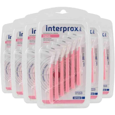 Afbeelding van 6x Interprox Ragers Plus Nano Roze PHD 0.7 6 stuks