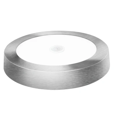 Afbeelding van LED plafondlamp beweging sensor rond Neutraal wit zilver 18W
