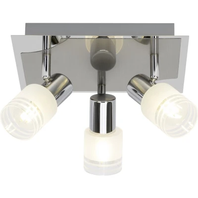 Afbeelding van Brilliant Design plafondspot Lea 3 lichts grijs G32434/77