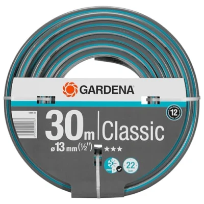 Afbeelding van GARDENA Classic slang 13 mm (1/2&quot;) 30 m: Universele kruisgeweven tuinslang, 22 bar barstdruk, druk en uv bestendig (18009 20)