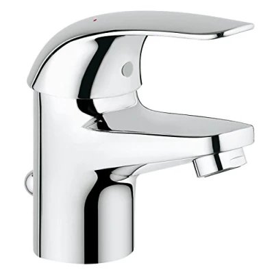 Afbeelding van GROHE Swift Wastafelkraan Met trekwaste Chroom