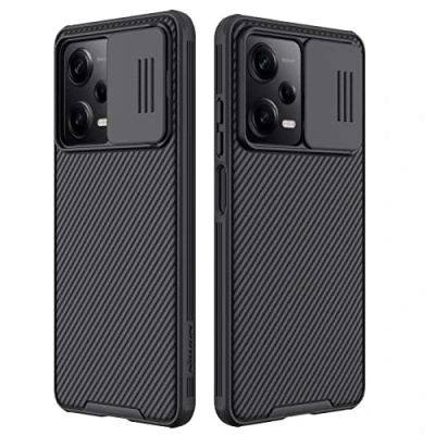 Afbeelding van Xiaomi Redmi Note 12 Pro Hoesje Kunststof Nillkin Hardcase/Backcover Zwart Telefoonhoesje