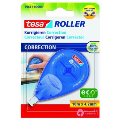 Afbeelding van Correctieroller Tesa ecoLogo 4.2mmx10m zijwaarts op blister