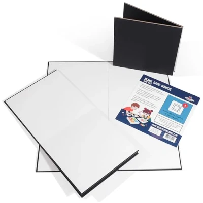 Afbeelding van 3 Blanco Speelborden (43,2 cm x 43,2 cm)