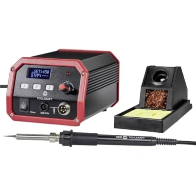 Afbeelding van TOOLCRAFT ST 100D Soldeerstation Digitaal 100 W 150 450 C Incl. soldeerpunt