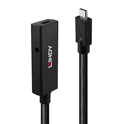Afbeelding van Lindy 43364 USB kabel 5 m 3.2 Gen 2 (3.1 2) C Zwart