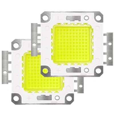 Afbeelding van 2 STKS 100W LED Chip Wit 6000K COB Gloeilamp voor Schijnwerper, Plafondlamp, Hoge Power Energiebesparende Lamp Tesfish
