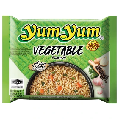 Afbeelding van Yum Instant Noedels Groenten smaak 60 g