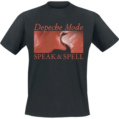 Afbeelding van Depeche Mode Speak &amp; spell Heren T shirt zwart XXL