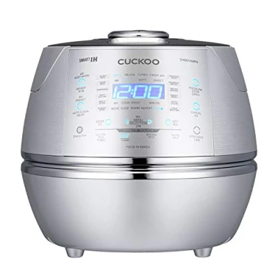 Afbeelding van CUCKOO CRP CHSS1009FN Stoomdruk rijstkoker Rice Cooker, 1,8 l, 10 kopjes, IH inductie verwarmingstechniek, programmeerbaar, GABA rijst, DSP technologie, veiligheidsstoomventiel