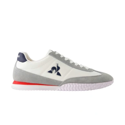 Afbeelding van le coq sportif Veloce Unisex Sneakers laag, Maat: 41, Optical white/dress blue Leer en textiel
