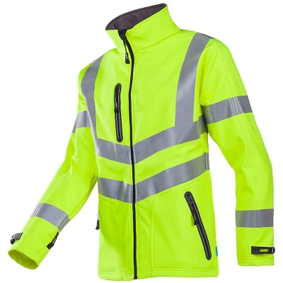 Afbeelding van SIOEN 722Z Dexter signalisatie softshell jas fluo (geel) 722ZA2TU2FY1XS