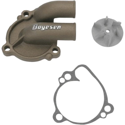 Afbeelding van Boyesen Supercooler Waterpomp Magnesium Kawasaki KX100 KX85 2001 2023 Suzuki RM100 2003