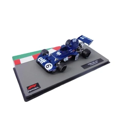 Afbeelding van OPO 10 Formule 1 1/43 miniatuurauto compatibel met TYRRELL 006 Francois Cevert 1973 FD202
