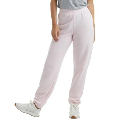Afbeelding van Hanes EcoSmart Cinched Cuff Joggingbroek voor dames, Lichtroze, S