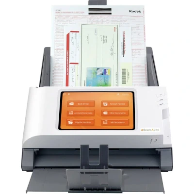 Afbeelding van Plustek eScan A280 Enterprise Documentscanner duplex 216 x 1676 mm 600 dpi 20 pag./min. RJ45, USB 2.0, WiFi