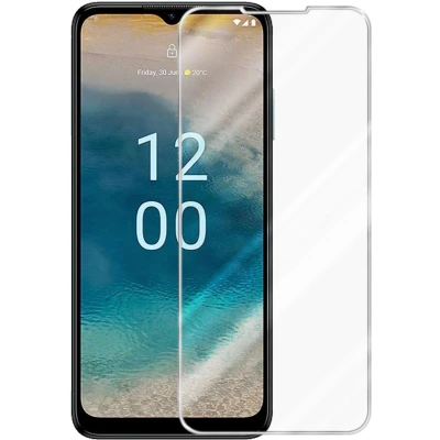 Afbeelding van Cadorabo Screenprotector geschikt voor Nokia G22 Pantser film Beschermende in KRISTALHELDER Geharde (Tempered) display beschermglas 9H hardheid met 3D Touch