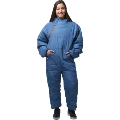 Afbeelding van Selk’bag Lite Draagbare Slaapzak Kampeerbenodigdheden Kampeeruitrusting 100% Gerecycled 1 Isolatielaag Mistig Blauw XL
